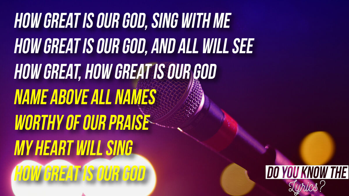 Do You Know the Lyrics Worship Edition image number null